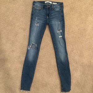 Hollister Distressed Denim Jeans